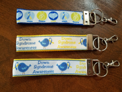 Down Syndrome Key Fobs