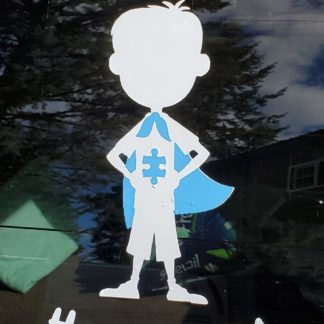 Autism Superhero - Decal