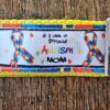 Autism Awareness Wristlet Lanyard Keychain/Keyfob - Image 5