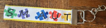 Autism Awareness Wristlet Lanyard Keychain/Keyfob - Image 7