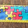 Autism Awareness Wristlet Lanyard Keychain/Keyfob - Image 14
