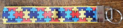 Autism Awareness Wristlet Lanyard Keychain/Keyfob - Image 17
