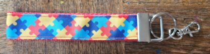 Autism Awareness Wristlet Lanyard Keychain/Keyfob - Image 19